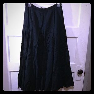 Black skirt